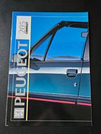 Brochure Peugeot 205 Cabriolet 1992, Ophalen of Verzenden, Zo goed als nieuw, Peugeot