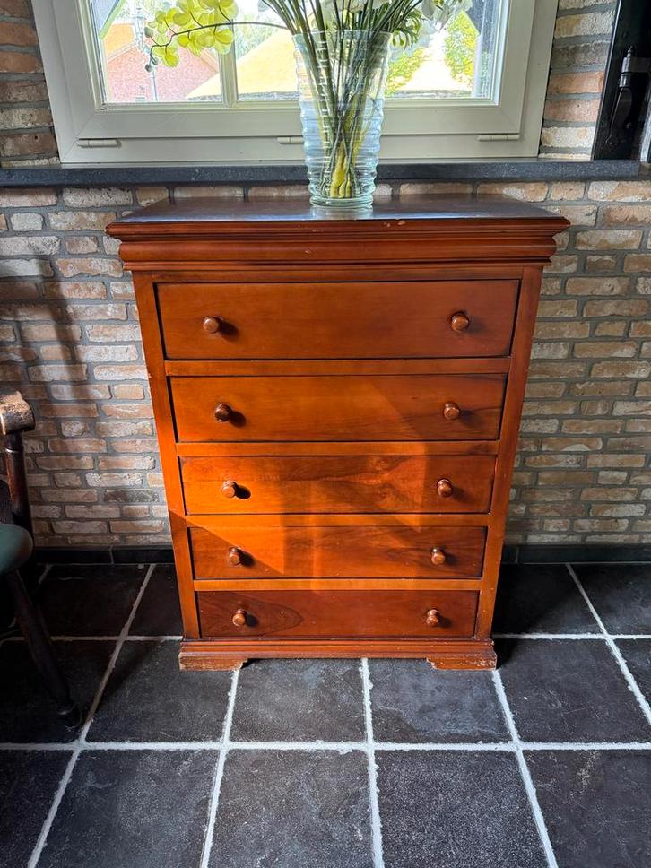Kersenhouten Ladenkastje - Extra Opbergruimte, Huis en Inrichting, Kasten | Dressoirs, Gebruikt, Minder dan 50 cm, 25 tot 50 cm