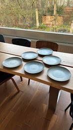 Dinerborden HKliving blauw-groen, Ophalen, Keramiek, Zo goed als nieuw, Bord(en)
