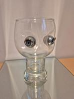 Glas geblazen glas met ogen, Antiek en Kunst, Antiek | Glas en Kristal, Ophalen of Verzenden