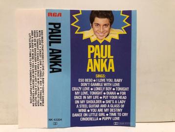 PAUL ANKA - PAUL ANKA (CASSETTEBANDJE) beschikbaar voor biedingen