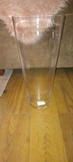 51,5 cm hoog glazen doorzichtige vaas, Nieuw, Ophalen