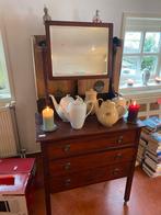 Mahonie kaptafel, Gebruikt, 100 tot 150 cm, 50 tot 100 cm, Hout