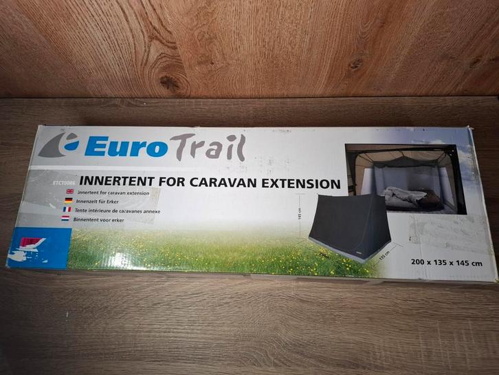 Eurotrail Binnentent voor Caravan Erker, Caravans en Kamperen, Caravan accessoires, Nieuw, Ophalen of Verzenden