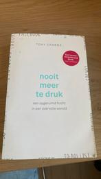 Tony Crabbe - Nooit meer te druk, Ophalen of Verzenden, Zo goed als nieuw, Tony Crabbe