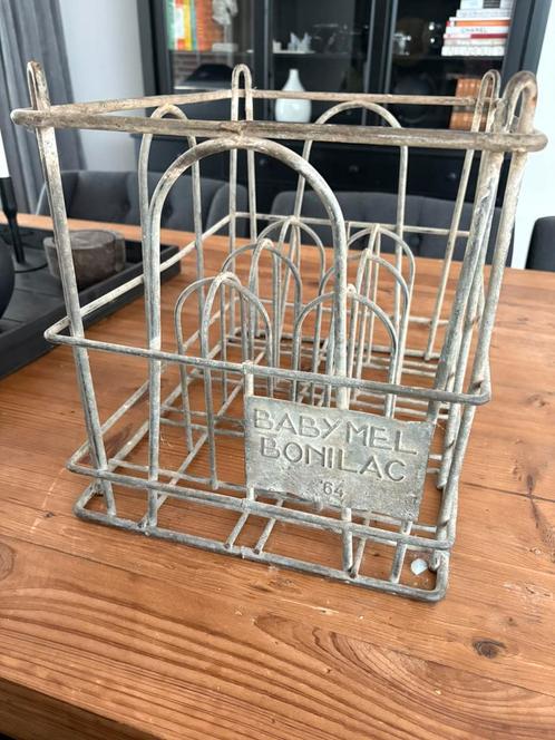 Metalen Bonilac kist, Huis en Inrichting, Woonaccessoires | Krantenbakken en Lectuurbakken, Zo goed als nieuw, Ophalen of Verzenden
