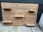 Houten Wandbord met Plankjes, Huis en Inrichting, Ophalen, Zo goed als nieuw
