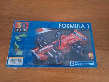 3D Action Puzzle Formula 1 - Clementoni beschikbaar voor biedingen