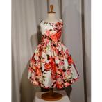 Nieuw ! Maat 98-104 Prachtige Rozen Feestjurk Prinsessenjurk, Kinderen en Baby's, Kinderkleding | Maat 98, Ophalen of Verzenden