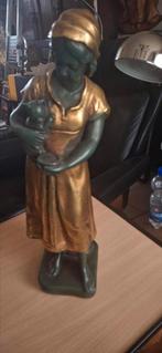 Vrouw met kat gebr paridon, Ophalen of Verzenden