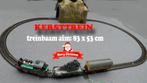 Kerst: H0 treinset met rails, tunnel en fleischmann travo, Diversen, Kerst, Ophalen of Verzenden, Gebruikt
