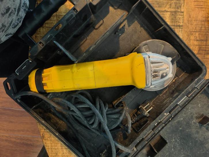 Dewalt Slijptol - Krachtige Haakse Slijper, Doe-het-zelf en Verbouw, Gereedschap | Slijpmachines, Gebruikt, Haakse handslijpmachine