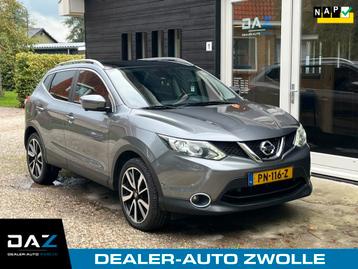 Nissan QASHQAI 1.2 Tekna Aut/Ecc/Leer/Navi/Pano (bj 2017) beschikbaar voor biedingen