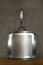 Grillpan Demeyere vierkant  in zeer goede staat  pan, Huis en Inrichting, Keuken | Potten en Pannen, 2e hands, Gebruikt, Ophalen of Verzenden
