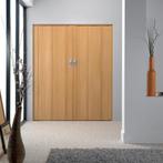 OPisOP Grosfillex Axia vouwdeur in beukenhout - 84x205 cm ., Bruin, 200 cm of meer, Nieuw, 50 tot 100 cm