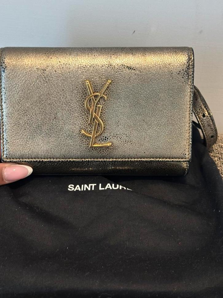 YSL Marsupio, Sieraden, Tassen en Uiterlijk, Tassen | Damestassen, Zo goed als nieuw, Schoudertasje, Zwart, Ophalen of Verzenden