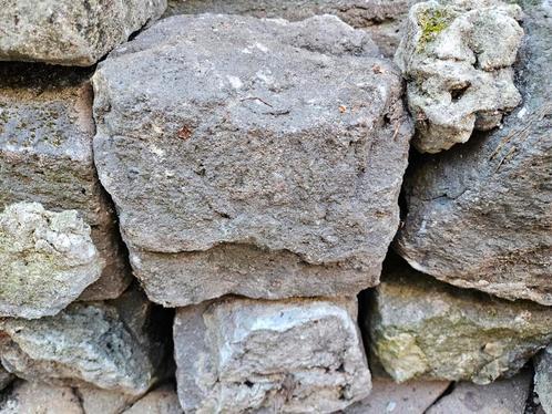 Steenblokken 18 stuks, Tuin en Terras, Grind, Keien en Split, Gebruikt, Overige materialen, Ophalen