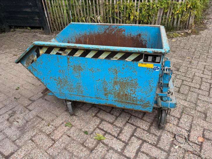Kiepbak heftruck, Doe-het-zelf en Verbouw, Gereedschap | Overige machines, Gebruikt, Ophalen