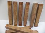 5 cm dikke balkjes (curly) olijfhout draaihout heften, Ophalen of Verzenden, Nieuw