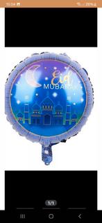 Nieuwe Eid Mubarak Ballon - Feestelijke Versiering, Ophalen of Verzenden, Nieuw, Versiering, Overige