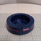 Asbak	Drum plastic, blauw, 15cm, (Mebel Italy) (shagmerk), Ophalen of Verzenden, Zo goed als nieuw, Asbak