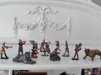 Antieke tinnen soldaatjes en andere figuurtjes, Antiek en Kunst, Ophalen of Verzenden
