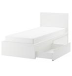 MALM bed, Ophalen, Gebruikt, 90 cm, Eenpersoons