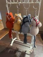 Paarden sleutelhanger gehaakt, Ophalen of Verzenden, Nieuw, Haken