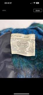 Zeldzame cape poncho Donegal Design mohair wol wool blauw, Kleding | Dames, Blauw, Ophalen of Verzenden, Zo goed als nieuw, H