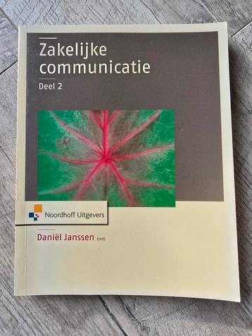 Daniel Janssen - Zakelijke Communicatie - Deel 2 beschikbaar voor biedingen