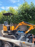 Minigraver Miva VA 13 +  eventueel Trailer Ifor Williams, Zakelijke goederen, Machines en Bouw | Kranen en Graafmachines, Ophalen of Verzenden