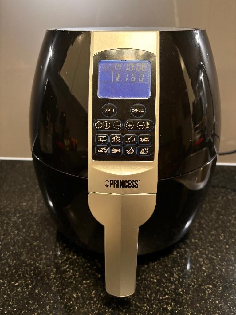 Princess Digitale Airfryer XL 182020 & accessoires, Witgoed en Apparatuur, Airfryers, Zo goed als nieuw, Airfryer XL, 1500 gram of meer