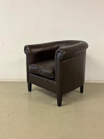 Fraaie Engelse Clubfauteuil van Jeantique beschikbaar voor biedingen