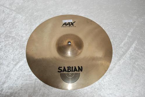 Sabian AAX X-plosion crash bekken 1091gr 16 inch  <25251605>, Muziek en Instrumenten, Instrumenten | Onderdelen, Gebruikt, Drums of Percussie