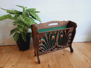 Lucky Vintage antieke Jugendstil krantenbak