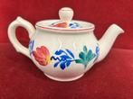 Een heel klein antiek boerenbont theepotje 0,2 liter, Ophalen of Verzenden