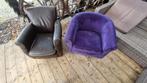 Gratis 2 fauteuils, Huis en Inrichting, Fauteuils, Ophalen, Zo goed als nieuw, 75 tot 100 cm, 50 tot 75 cm