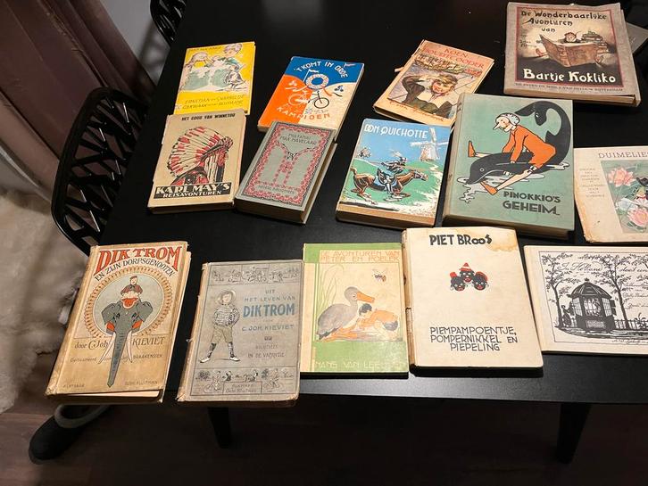 Verzameling oude kinderboeken begin vorige eeuw, Boeken, Kinderboeken | Jeugd | onder 10 jaar, Gelezen, Fictie algemeen, Ophalen of Verzenden