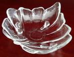 Glazen schaaltje bladvorm vintage, Antiek en Kunst, Antiek | Glas en Kristal, Ophalen of Verzenden