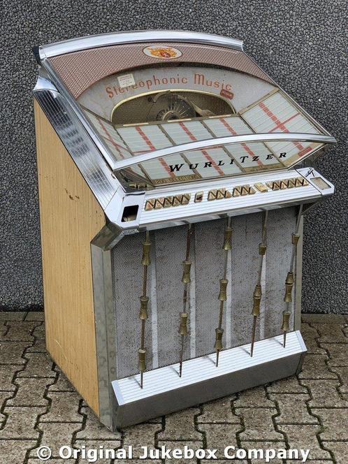 200 select Stereo Wurlitzer model 2500 jukebox., Verzamelen, Automaten | Jukeboxen, Gebruikt, Wurlitzer, 1950 tot 1960, Ophalen