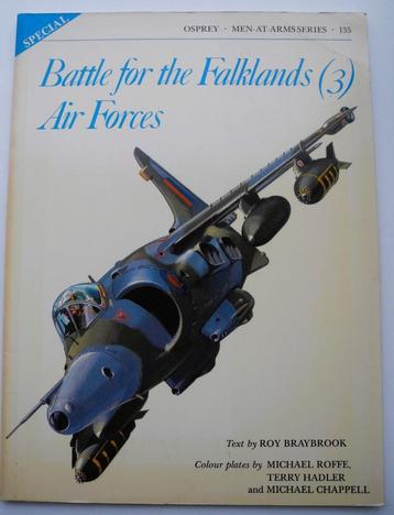 Battle for the Falklands Airforces 1982 Roy Braybrook Osprey beschikbaar voor biedingen