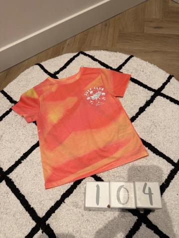 ZGAN geel oranje Surf Club Primark shirt top 98 104 korte mo beschikbaar voor biedingen