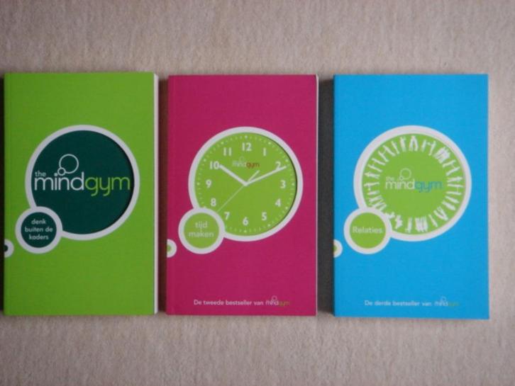 3 x The Mind Gym: Denk buiten de kaders+Tijd maken+Relaties, Boeken, Psychologie, Gelezen, Ophalen