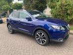 Nissan Qashqai 1.2 Tekna Automaat Leder km 57.152 Clima/Pano, Automaat, Achterwielaandrijving, 4 cilinders, Blauw