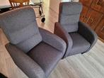 senioren fauteuils, Huis en Inrichting, Fauteuils, Ophalen, 75 tot 100 cm, Zo goed als nieuw, Stof