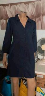 Nieuwe donkerblauw jurkje  van H&M maat 42, H&M, Blauw, Maat 42/44 (L), Nieuw