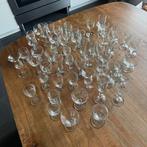 Collectie Borrelglaasjes (56 stuks), Antiek en Kunst, Antiek | Glas en Kristal, Ophalen