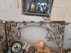 Smeedijzeren sier hekwerk, Huis en Inrichting, Haarden, Ophalen, Gebruikt, Vrijstaande haard