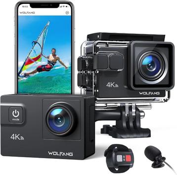 WOLFANG GA300 actiecamera 4K 60FPS 24MP onderwatercamera beschikbaar voor biedingen