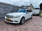 Mercedes-Benz C-Klasse 1.8 C180 CGI Estate automaat 2010 Wit, Auto's, Achterwielaandrijving, 1800 kg, Zwart, 1796 cc